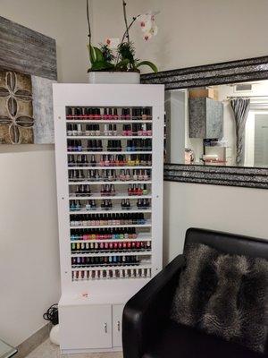 Jolene's nail storage