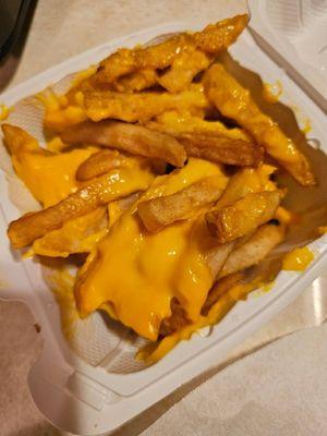 Fries with Wiz - $4.20