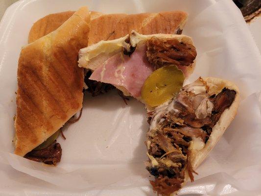 Large Cuban Sandwich - $9.00