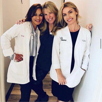 Posh Medical Team Rosie Quinn Rn, Dr. Hansen & Laci Lough Rn