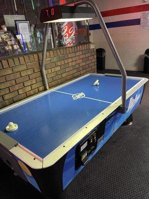 Air hockey game