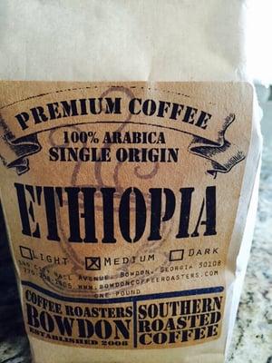 Great selection of coffee for on site or take home. The Ethiopia roast was great.