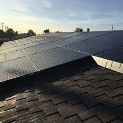 Orange ca solar panel photo