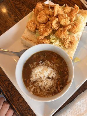 Shrimp Po Classic Poboy and Gumbo