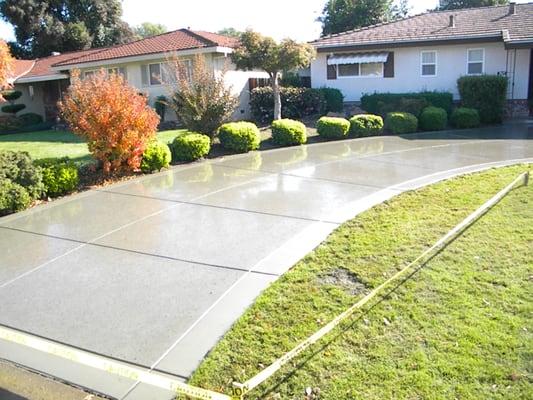 Concrete done by Quality First Home Improvement