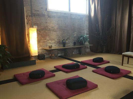 Main meditation room