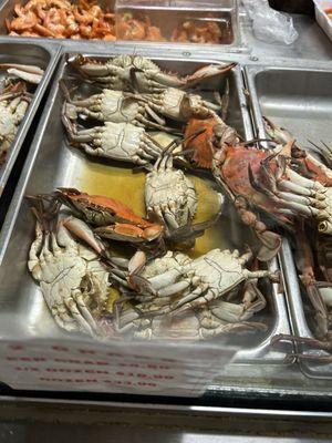 Fresh crabs!