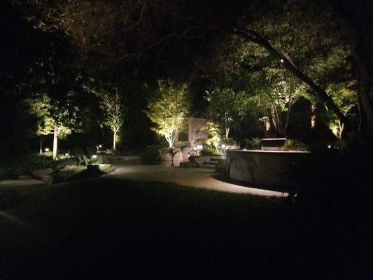 Add depth, interest and beauty with landscape lighting!