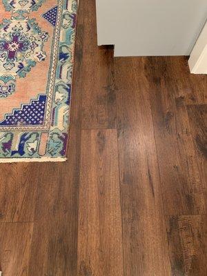 Vinyl floors in master