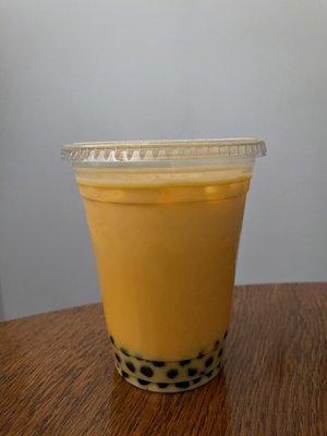 Mango milk tea