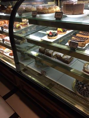 The bakery selection