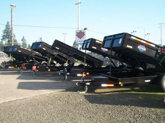 We also carry a wide variety of Carry-On Dump trailers