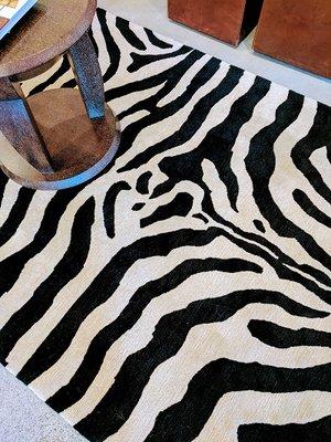 Tufenkian Zebra Stripe Rug.