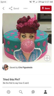 I wanted this one with the fondant details in the head. This is a photo I sent.