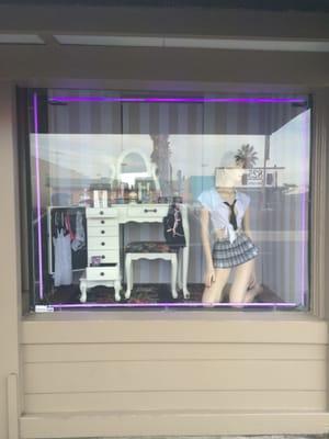 We even created a new window display.