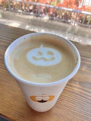 Pumpkin pie latte