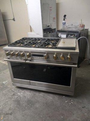 We sell appliances new and used.. we offer delivery service and install available extra payment