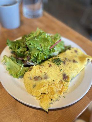 Bacon - Gruyere Omelette