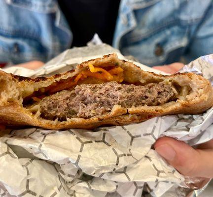 Spicy Hawashi ($9.50) - the patty was so juicy!