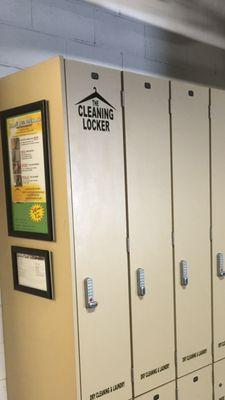 THE CLEANING LOCKER AT THE PARK SPECTRUM COMMUNITY