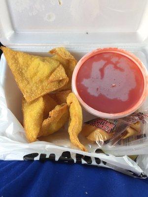 The crab Rangoon was the best I have ever had, and I am sort of a connoisseur of Chinese food. So freaking delicious!