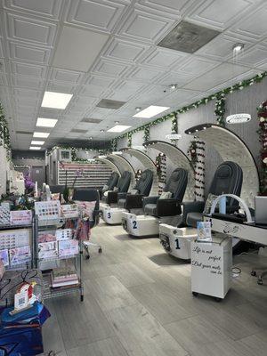 Beautiful inside the Salon