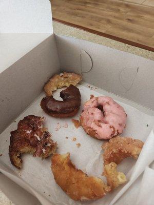 The worst donuts I've had in San Diego county.