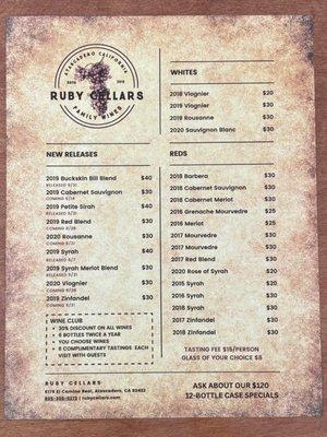 We have made some improvements on our menus!