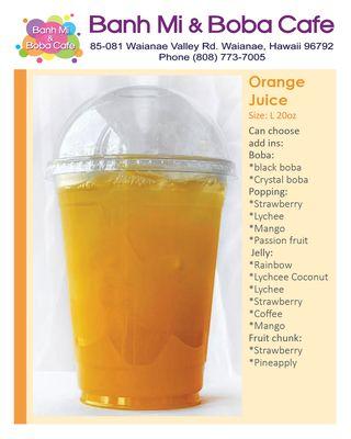 Juice: Orange Juice