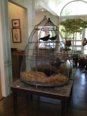 Super cool giant birdcage