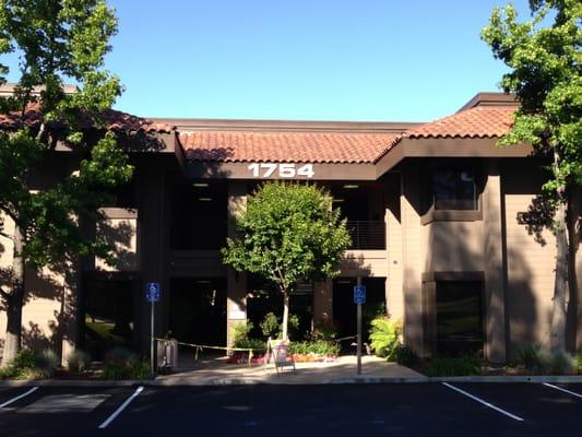 Outside view of the office building