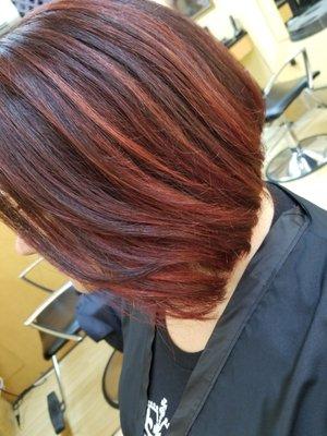 Color/hilites /style by Christina for Salon.Panache