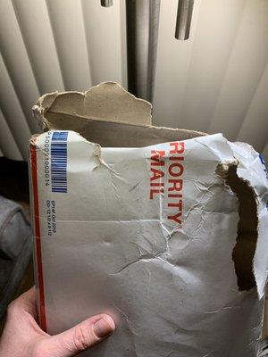 Thanks Warren USPS for your "care"