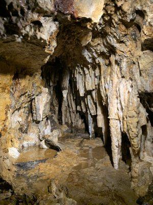 Inside the cave