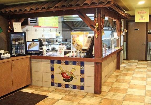 Juan's Grill ordering counter