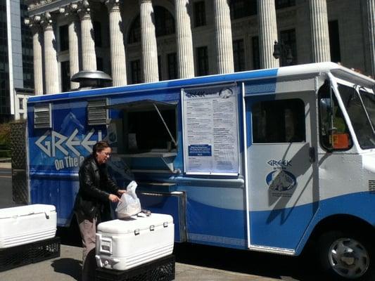 2012 Photo. Did they change the name into Greek On The Go? Could've sworn before it was Big Fat Greek