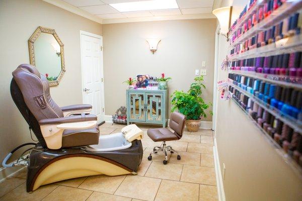 Pedicure room