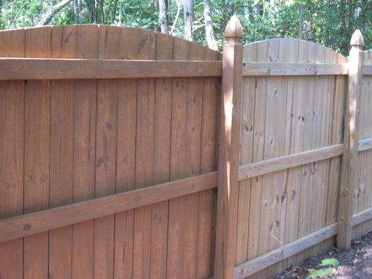 Fence Before & After