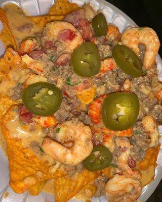 Seafood Nachos