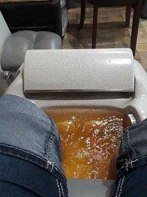 Pedi time