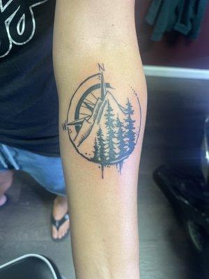 Forearm tattoo