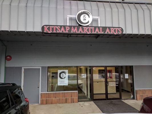 Kitsap Martial Arts entrance.