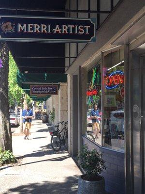 Storefront in McMinnville.