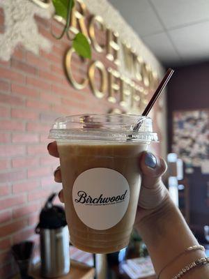 Cold brew with half and half