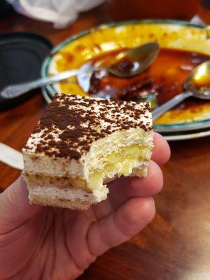 Bite of my tiramisu