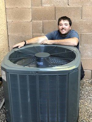 Unit install by one of our techs!