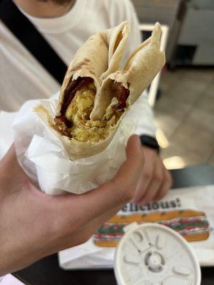 Breakfast burrito