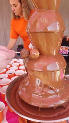 Chocolate fountain for the win