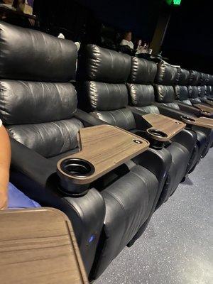 Seats inside theatre