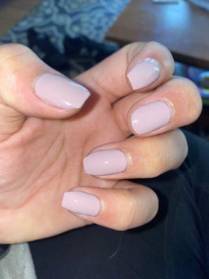 Clean up on my natural nails